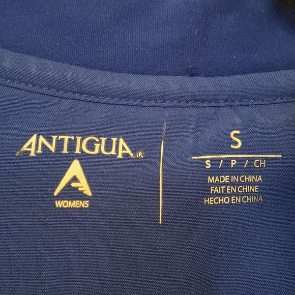 ANTIGUA CHICAGO CUBS 2016 MLB World Series Champions Fortune Half-Zip Pullover - Picture 4 of 5